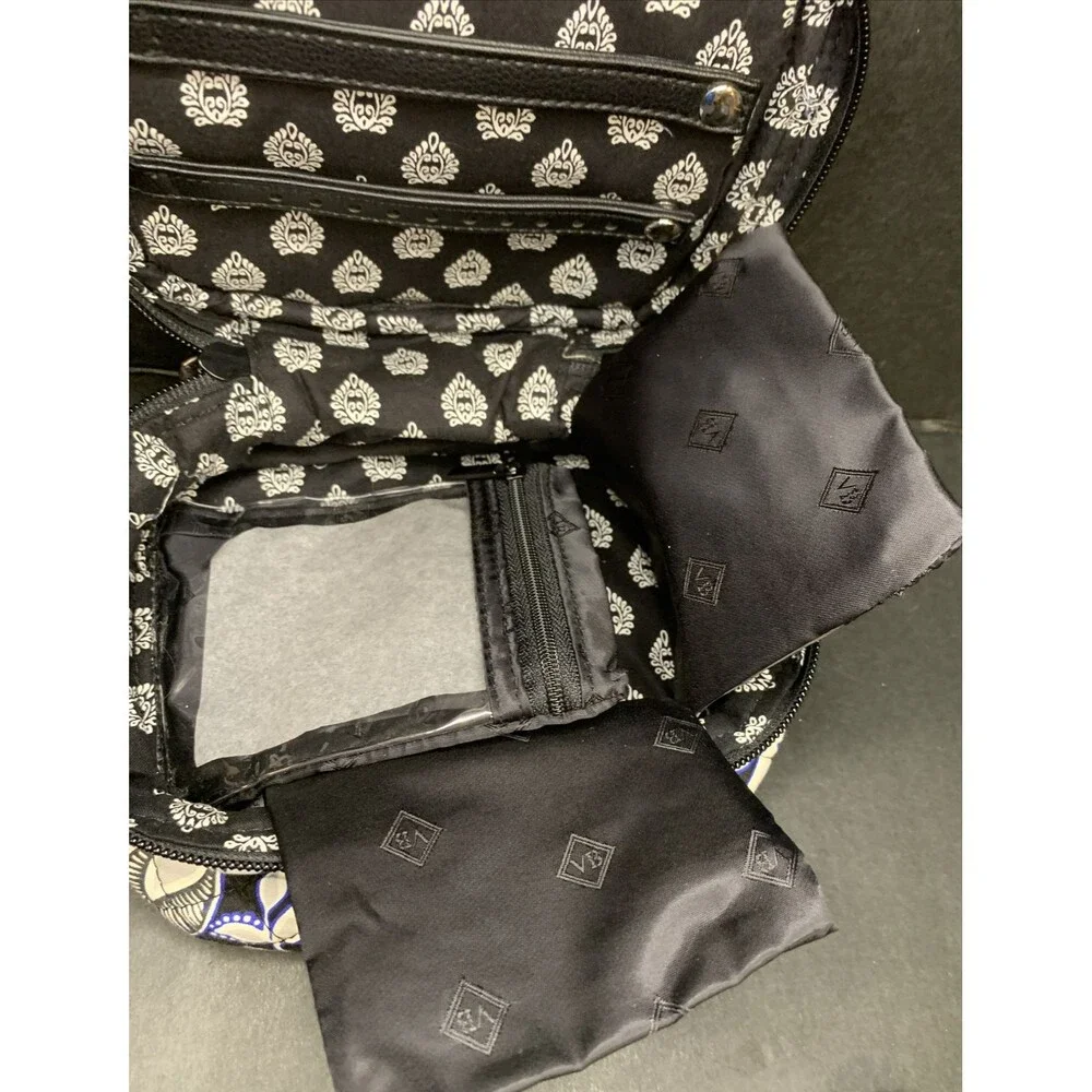Vera Bradley **SNOW LOTUS** Iconic Jewelry Case Travel Bag NWT - Picture 7 of 7
